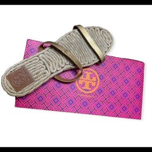 Tory Burch Espadrille Slides